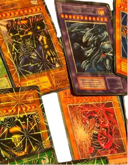 86 FAKE Yugioh Cards See Pictures Exodia Blue Eyes White Dragon Fake Promo - Image 4