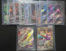 Lot of (12) Pokemon Korean Glory of Team Rocket SV10 Cards w/ Persian Crobat - Image 1