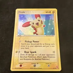 MP Pokemon TCG Plusle EX Trainer Kit 2 6/12 Holo Common Card - Image 1