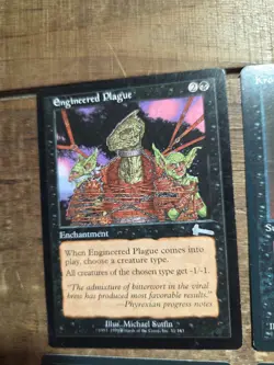 Magic The Gathering Lot Alliances Black LP X10 Cards - Image 3
