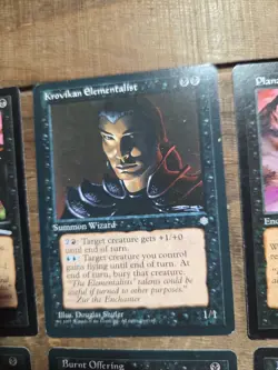 Magic The Gathering Lot Alliances Black LP X10 Cards - Image 4