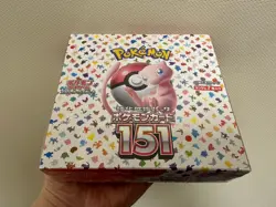 Pokemon Card 151 Booster Box Japanese SV2a With Shrink Wrap Sealed - Image 4