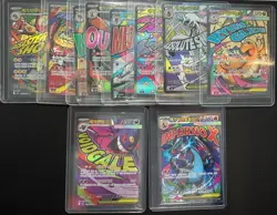 Lot of (10) Pokemon Korean M2a Mega Dream Cards w/ Charizard Dragonite Gengar - Image 1