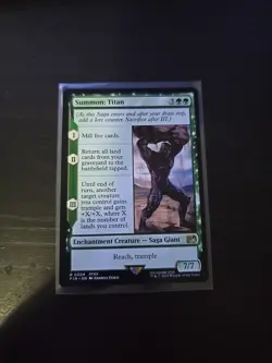 MTG Summon: Titan English Final Fantasy FIN NM R0204 - Image 1