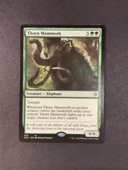 Thorn Mammoth - Throne of Eldraine - Magic the Gathering - MTG - Image 1