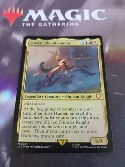 Mtg. Eowyn, Shieldmaiden. Foil. Lord of the Rings. Pack Fresh - Image 1