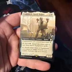 Codsworth, Handy Helper (Extended Art) Universes Beyond: Fallout Regular - Image 1