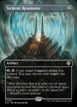 [1x] Strionic Resonator - Borderless Near Mint, English The Lost Caverns of Ixal - Image 1