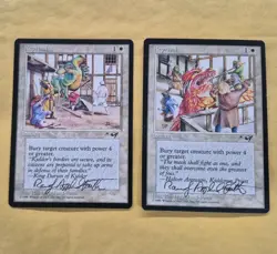 UNPLAYED SIGNED NM A B MTG Reprisal RANDY ASPLUND FAITH EDH CUBE MAGIC EDH - Image 1