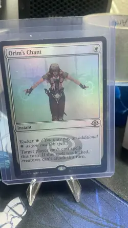 Magic: The Gathering Instant Orim's Chant Rare FOIL - Image 1