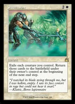 NM-Mint, English MTG Regular Ghostway - Retro Frame Ravnica Remastered Magic the - Image 1