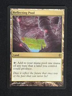 1x MTG Reflecting Pool - Conspiracy (CNS) #210 - Magic the Gathering - Image 1