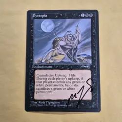 SIGNED Dystopia Alliances MTG NM Unplayed NM RESERVE LIST MAGIC RUTH THOMPSON - Image 1