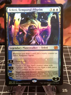 FOIL Teferi, Temporal Pilgrim The Brothers' War NM - Image 1