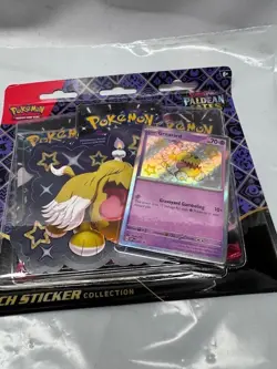 *LOT OF 2*Pokemon Scarlet & Violet Paldean Fates - SHINY GREAVARD TECH STICKER - Image 4