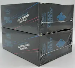 Lot of (2) Pokemon TCG Crown Zenith Pokemon Center Elite Trainer Box ETB Sealed - Image 3