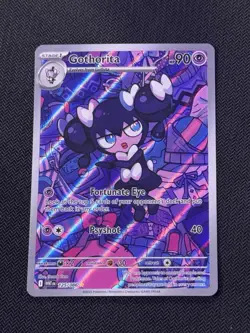 Pokemon Gothorita 125/086 Sv: White Flare Holo Illustration Rare English 2025 - Image 1