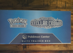 Sealed (Very Small Tear) Stellar Crown Pokemon Center Elite Trainer Box (PC ETB) - Image 3