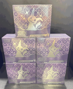 Pokemon Scarlet & Violet Paldean Fates Elite Trainer (5) Sealed Boxes 2 Q0003 - Image 1