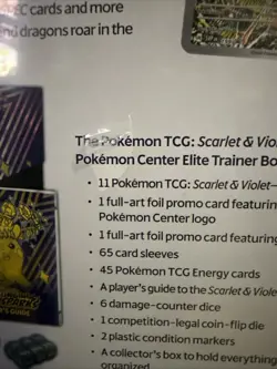 Pokemon Center Exclusive Surging Sparks Elite Trainer Box ETB SV08 SEALED NEW - Image 3