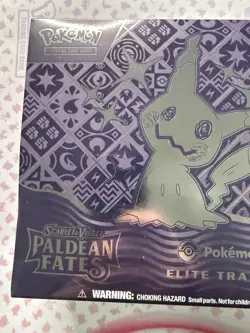 Pokemon Paldean Fates - Pokemon Center Edition ETB Elite Trainer Box Case Fresh - Image 4
