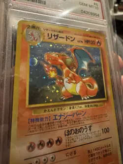 *RARE SWIRL* 1998 Charizard Japanese CD Promo Holo (Japanese) PSA 10 Pokemon - Image 2