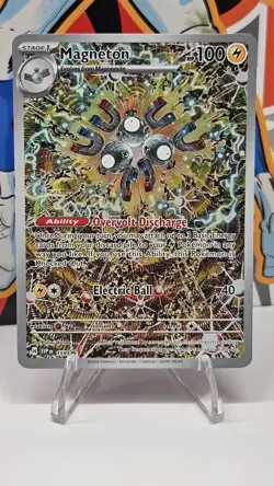 Pokemon Magneton SVP159 Scarlet & Violet Promo Full Art Holo 100 HP 40 - Image 1