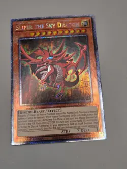 Yugioh! Slifer the Sky Dragon - RA04-EN117 - Platinum Secret Rare - 1st Edition - Image 2