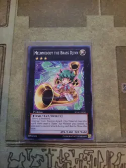 YUGIOH MELOMELODY THE BRASS DJINN SP14-EN030 COMMON 1ST ED NM - Image 1