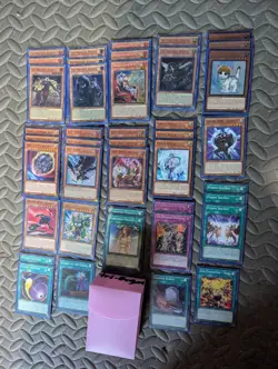 Yugioh 40 Cars Tri-Brigade Deck W/ Extra Deck - Image 1