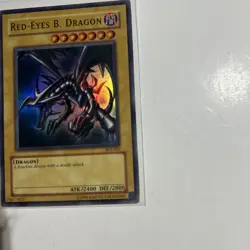 LP Yugioh Red-Eyes Black Dragon SDJ-001 Unlimited Edition Holo Rare Yu-Gi-Oh! - Image 5