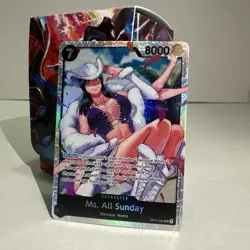Ms. All Sunday OP14-084 The Azure Sea's Seven SR Foil One Piece - Image 1