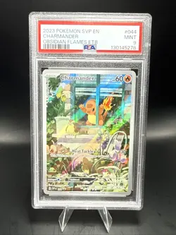 Pokemon Charmander SVP044 Obsidian Flames ETB Promo Card PSA 9 - Image 2