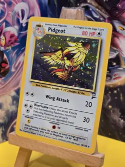 Pidgeot - 14/130 - Pokemon Base Set 2 Holo Rare Card ⭐NICE HOLO⭐ - Image 3