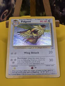 Pidgeot - 14/130 - Pokemon Base Set 2 Holo Rare Card ⭐NICE HOLO⭐ - Image 5