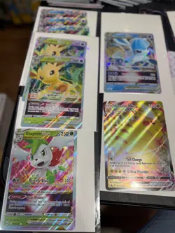 Pokemon TCG Lot Jumbo Oversized Pokemon Cards EX, Vstar, V Lot Of 40 - Image 3