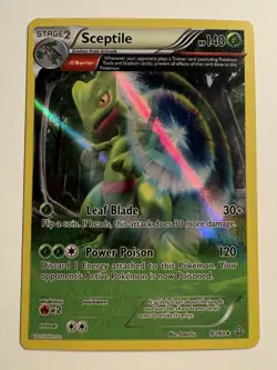 Sceptile - 9/160 - Pokemon Primal Clash XY Rare Holo Card - Image 1