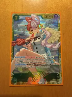 Uta EB03-61 SEC One Piece Card Game - Image 1