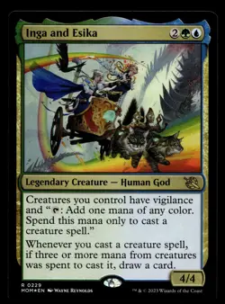 Inga and Esika 229 Foil R Prerelease Cards - Image 1