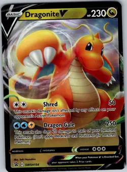 Dragonite V Promo SWSH: Sword & Shield Promo Cards SWSH154 NM - Image 1