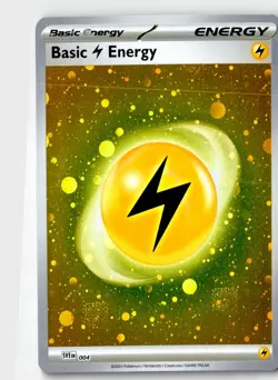 Basic Lightning Energy Holo Common SVE: Scarlet & Violet Energies 004 LP Card - Image 1