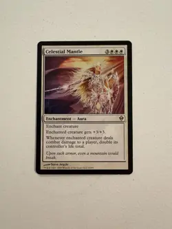 Celestial Mantle (Zendikar) - Lightly Played (LP) - Magic the Gathering - MTG - Image 1