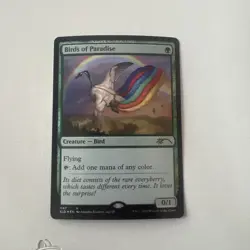 Foil Bird of Paradise MTG Secret Lair English Near Mint 1147 - Image 1