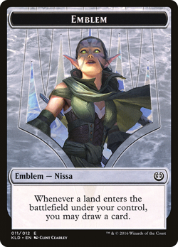 NISSA, VITAL FORCE EMBLEM mtg EX/NM Kaladesh - Image 1