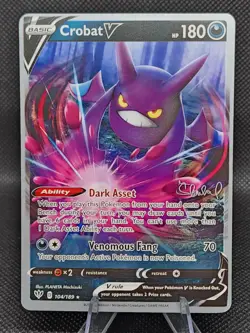 Crobat V 104/189 2022 Pokemon World Championships TCG Pokemon NM - Image 1