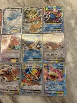 Pokemon Mega EX And EX Lot Of 12 Blastoise Mewtwo Dragonite - Image 3