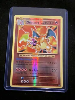 Pokemon Charizard 150 HP Holo Rare Evolutions 11/108 Card English 2016 - Image 1