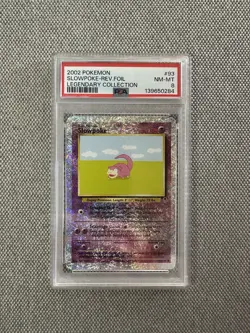 Pokemon TCG Slowpoke 93/110 Reverse Holo Legendary PSA 8 Mint / Near Mint - Image 1