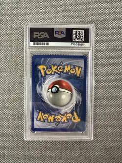 Pokemon TCG Slowpoke 93/110 Reverse Holo Legendary PSA 8 Mint / Near Mint - Image 2