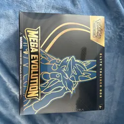 Pokemon TCG Mega Evolutions Elite Trainer Box Lucario Art - Image 1